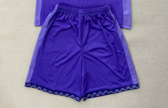 Fan Version 2025-2026 Sheffield Wednesday Third Away Purple Soccer Shorts Football Shorts