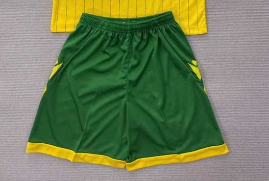 Fan Version 2025-2026 Nantes Home Soccer Shorts Football Shorts