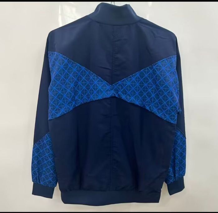 2025-2026 PSG Dark Blue Soccer Windbreaker Jacket Football Jacket