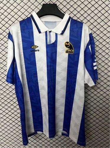 Retro Jersey 1991 Sheffield Wednesday Home Soccer Jersey Football Shirt
