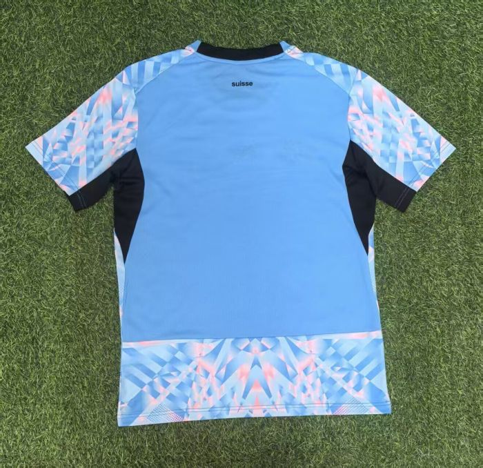 Fans Version Switzerland 2026 Away Soccer Jersey Swiss Football Shirt