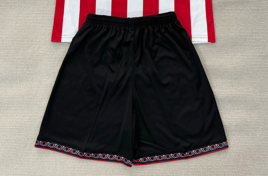 Fan Version 2025-2026 Sheffield United Home Soccer Shorts Football Shorts