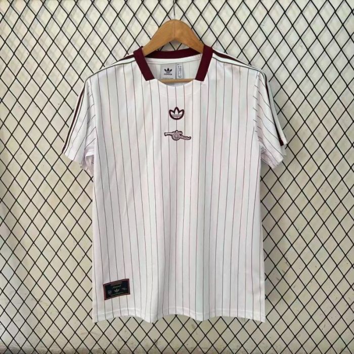 Fan Version Arsenal 2025-2026 White Icon Soccer Jersey Football Shirt