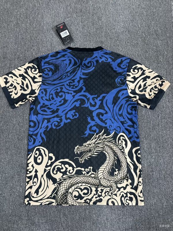 Fan Version 2025-2026 Porto Black/Blue/White Dragon Special Edition Soccer Jersey Football Shirt