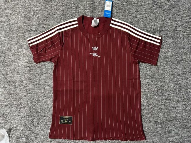 Fan Version Arsenal 2025-2026 Maroon Icon Soccer Jersey Football Shirt