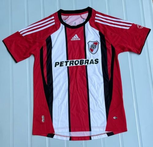 Retro Jersey 2007-2008 River Plate Away Soccer Jersey Vintage Football Shirt