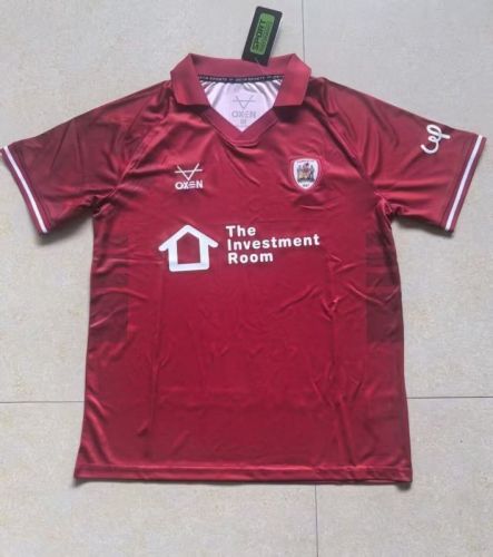 Fan Version 2025-2026 Barnsley Home Soccer Jersey Football Shirt