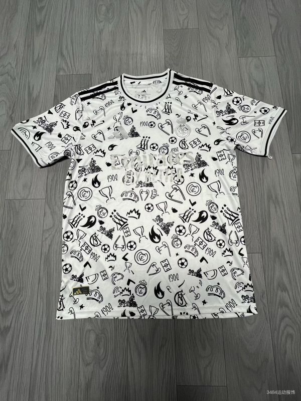 Fans Version 2025-2026 Real Madrid Special Edition Soccer Training Jersey Real Football Shirt