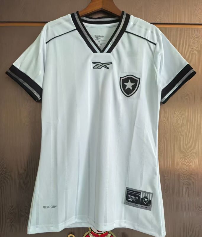 Women 2025-2026 Botafogo Third Away White Soccer Jersey Girl Football Shirt