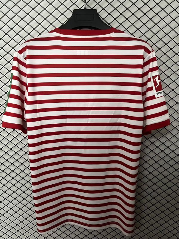 with Bundesliga Patch Fans Version 2025-2026 1. FC Köln Special Edition Soccer Jersey Koln Fooball Shirt