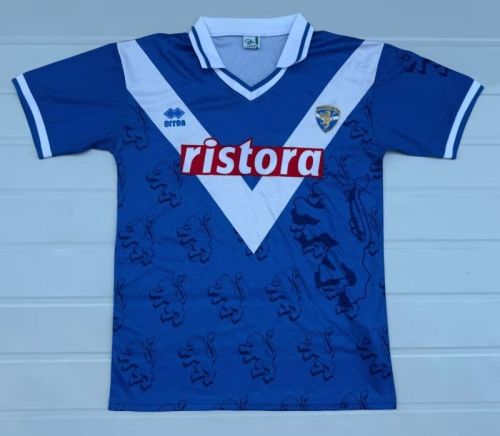 Retro Jersey 1997-1998 Brescia Calcio Home Soccer Jersey Vintage Football Shirt