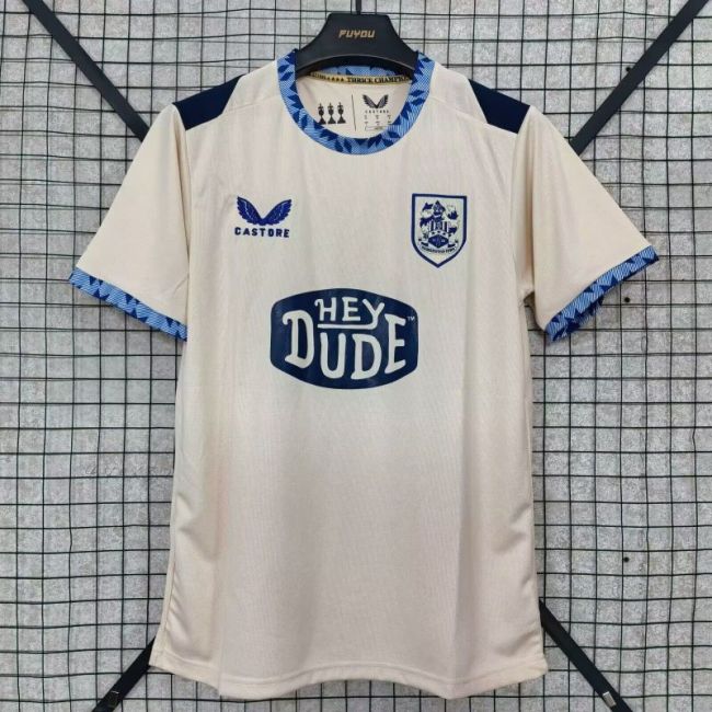 Fans Version 2025-2026 Huddersfield Town Away Soccer Jersey Football Shirt