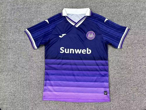 Fans Version 2025-2026 Anderlecht Home Soccer Jersey Football Shirt
