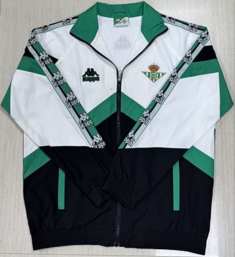 Retro Jacket 1995-1997 Real Betis Soccer Windbreaker Jacket Football Jacket
