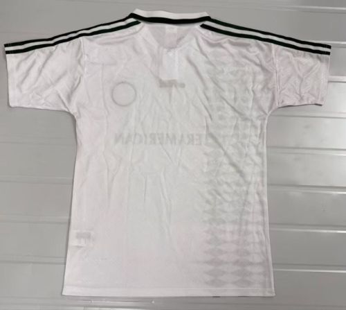 Retro Jersey 1995-1996 Panathinaikos Away White Soccer Jersey Vintage Football Shirt