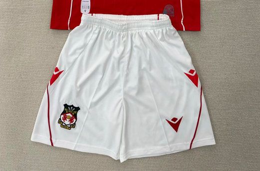 Fan Version 2025-2026 Wrexham Home Soccer Shorts Football Shorts