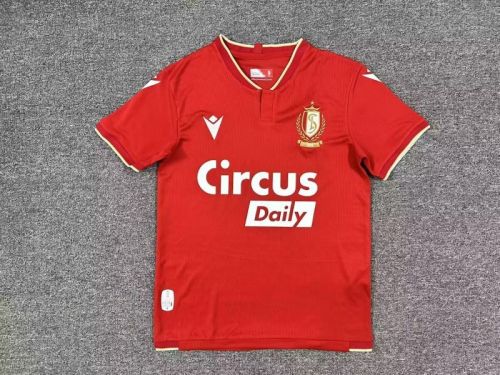 Fans Version 2025-2026 Standard Liège Home Soccer Jersey Standard Liege Football Shirt