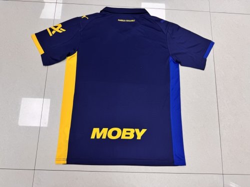 Fan Version 2025-2026 Parma Calcio Fourth Away Dark Blue Soccer Jersey Football Shirt