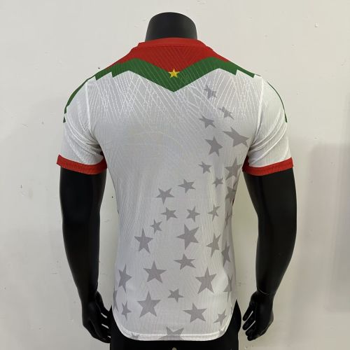 Player Version 2026 Burkina Faso Away White Soccer Jersey Football Shirt