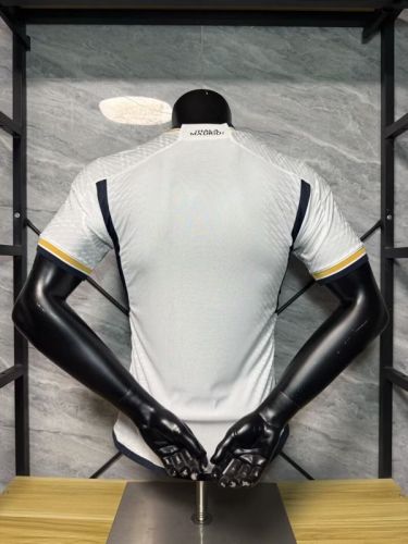 Retro Jersey Player Version 2023-2024 Real Madrid Home Soccer Jersey Vintage Real Football Shirt