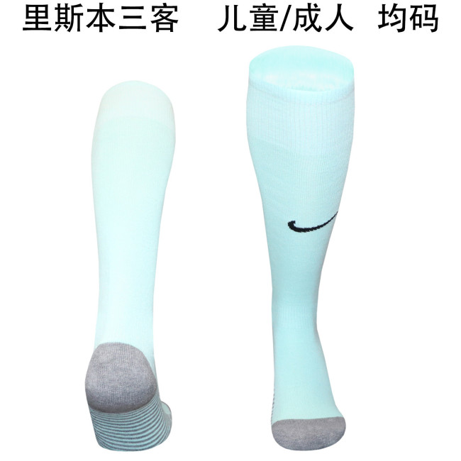 Youth/Adult 2025-2026 Sporting Lisbon Fourth Away Soccer Socks Football Socks
