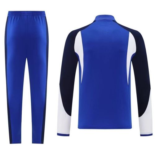 NB11 Blank Blue/White/Black Soccer Training Sweater DIY Uniform Pants