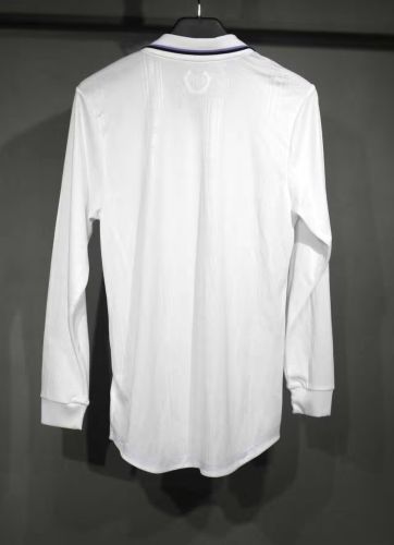 Player Version Retro Jersey Long Sleeve 2022-2023 Real Madrid Home Soccer Jersey Vintage Football Shirt