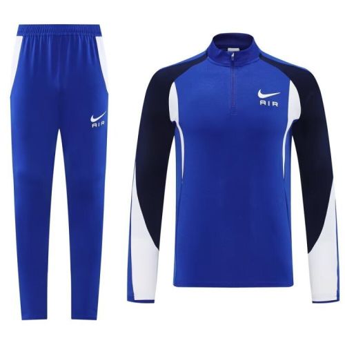 NB11 Blank Blue/White/Black Soccer Training Sweater DIY Uniform Pants