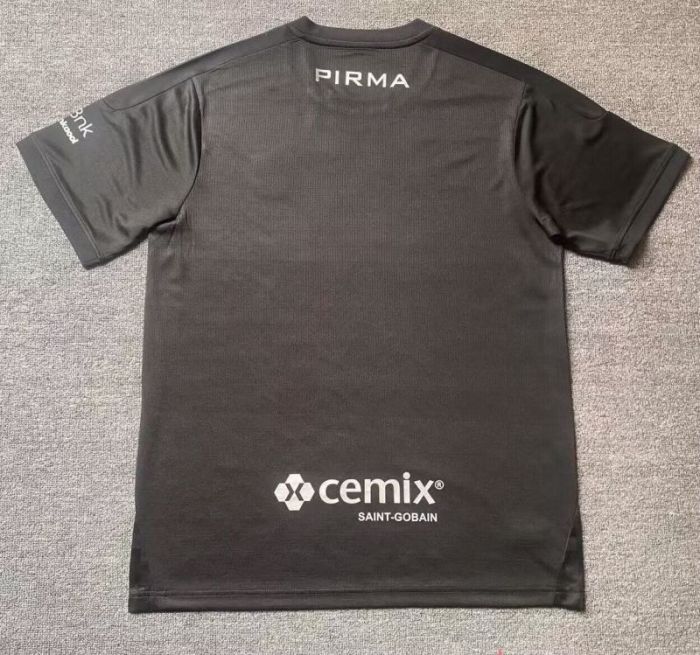 Player Version 2025-2026 Cruz Azul Third Away Black Soccer Jersey Football Shirt