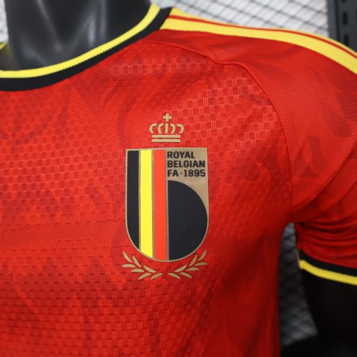 Player Version 2026 BEL Home Soccer Jersey Football Shirt