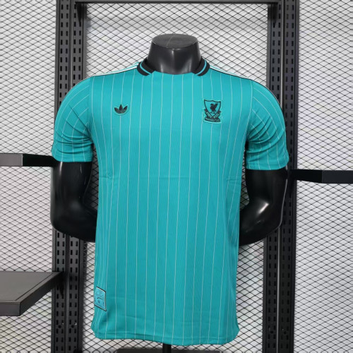 Player Version 2025-2026 Liverpool Green Icon Soccer Jersey Football Shirt
