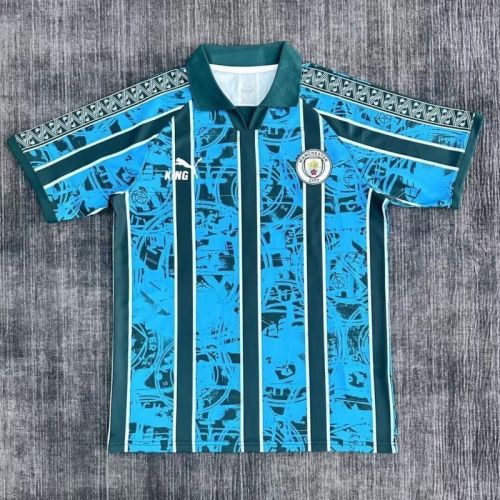 Fan Version 2025-2026 Manchester City 9 Blue Special Version Soccer Jersey Man City Football Shirt