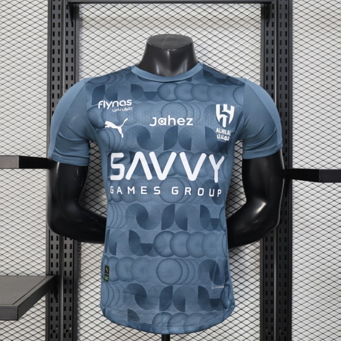 Player Version 2025-2026 Al-Hilal Saudi Third Away Soccer Jersey ALHILAL Football Shirt