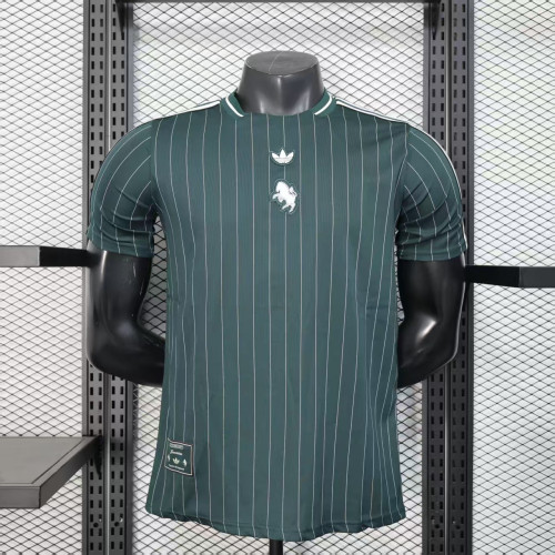 Maillot Juve Shirt Player Version Juventus 2025-2026 Dark Green Icon Soccer Jersey Football Shirt