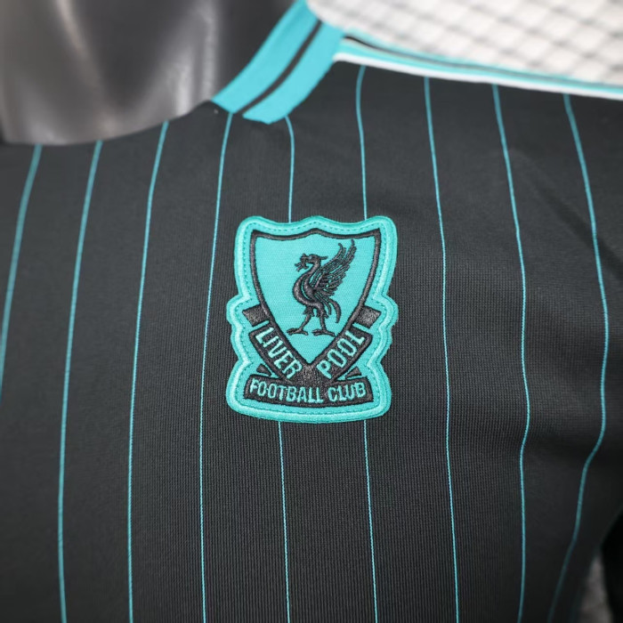 Player Version 2025-2026 Liverpool Black Icon Soccer Jersey Football Shirt