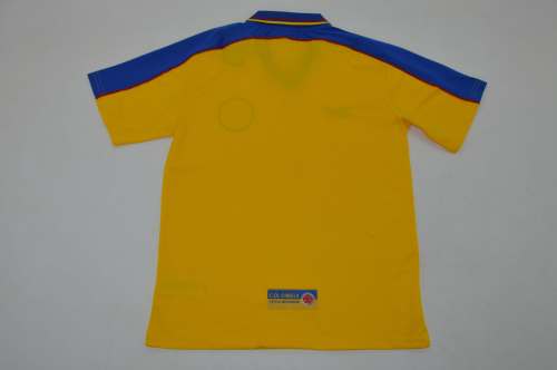 Retro Jersey 1998 Colombia Home Soccer Jersey Vintage Football Shirt