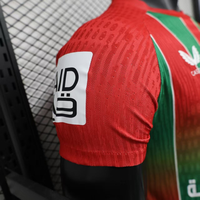 Player Version 2025-2026 Al-Ettifaq FC Away Soccer Jersey Football Shirt