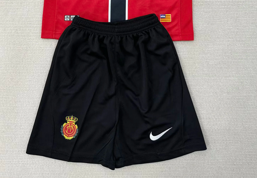 Fan Version 2025-2026 Marllorca Home Soccer Shorts Football Shorts