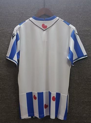 Fan Version 2025-2026 SC Heerenveen Home Soccer Jersey Football Shirt