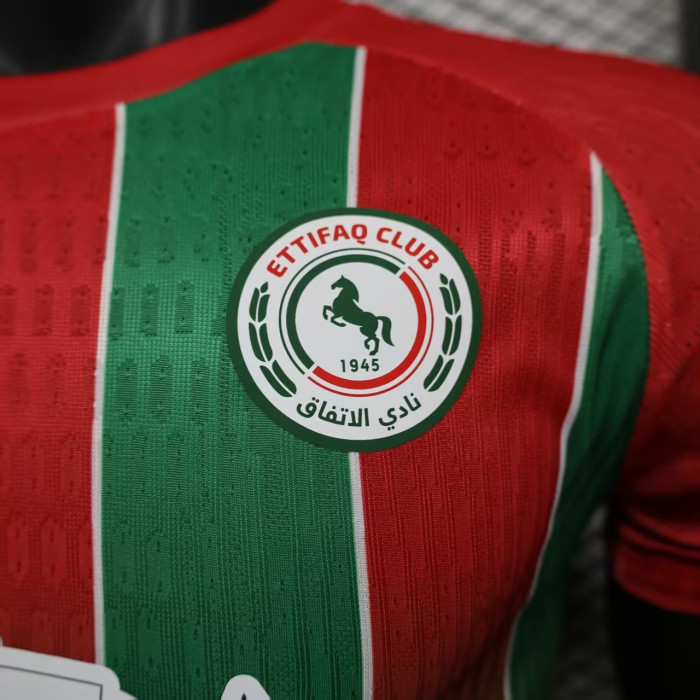 Player Version 2025-2026 Al-Ettifaq FC Away Soccer Jersey Football Shirt