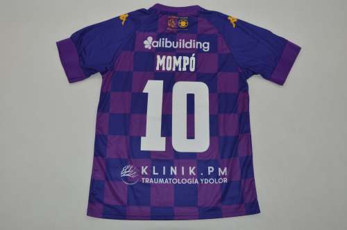 Fan Version 2025-2026 Hércules CF MOMPO 10 Away Soccer Jersey Hercules Football Shirt