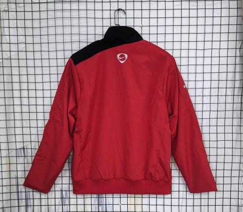 2025-2026 Manchester United Red/Black Soccer Windbreaker Jacket Football Jacket
