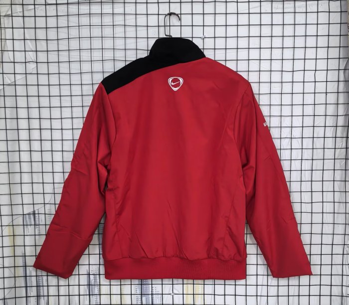 2025-2026 Manchester United Red/Black Soccer Windbreaker Jacket Football Jacket