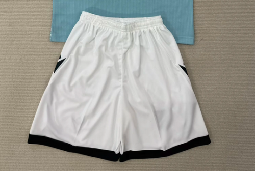 Fan Version 2025-2026 Nantes Away White Soccer Shorts Football Shorts