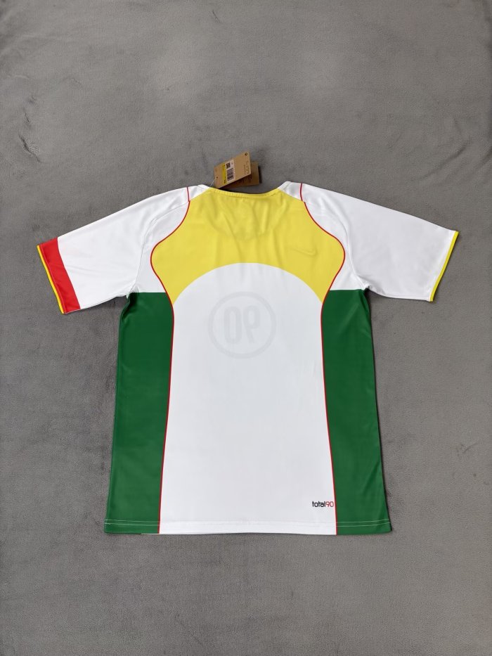 NK 90 Model White/Green Blank Soccer Training Jersey DIY Cutoms Uniform