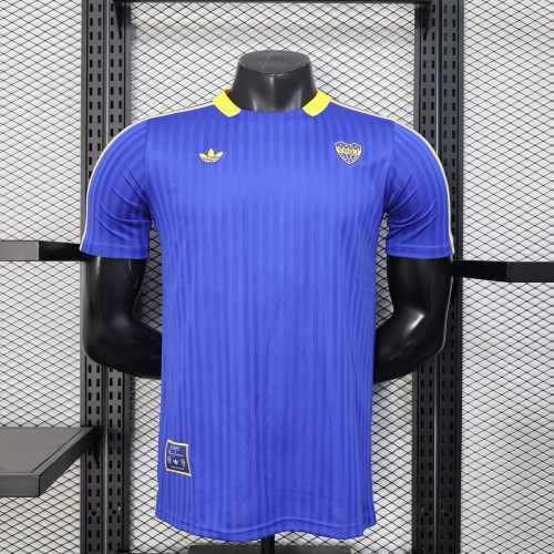 Player Version 2025-2026 Boca Juniors Blue Icon Soccer Jersey Football Shirt