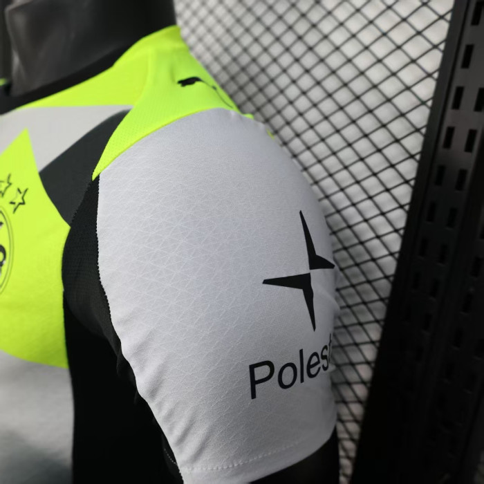 Player Version 2025-2026 Borussia Dortmund Away Grey Soccer Jersey BVB Football Shirt