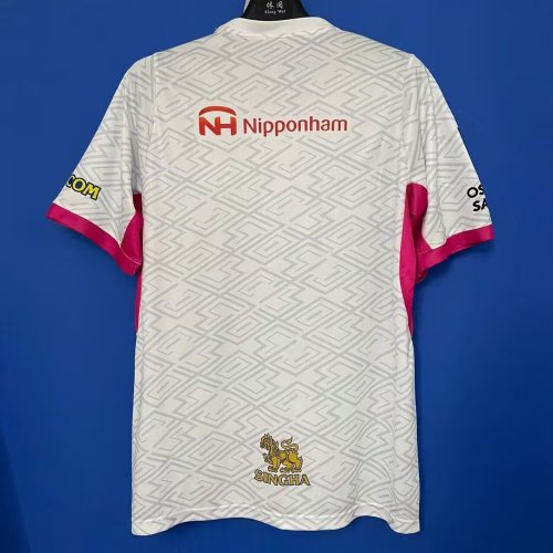 Fans Version 2025-2026 Cerezo Osaka Away White Soccer Jersey Football Shirt