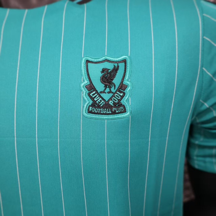 Player Version 2025-2026 Liverpool Green Icon Soccer Jersey Football Shirt
