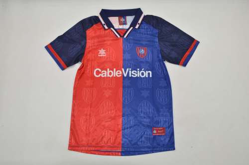 Retro Jersey 1999-2000 San Lorenzo SARIC 11 Home Soccer Jersey Vintage Football Shirt